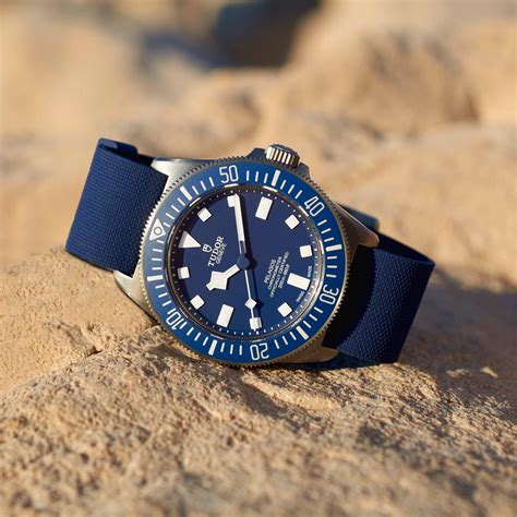 tudor fmt|tudor fxd blue strap.